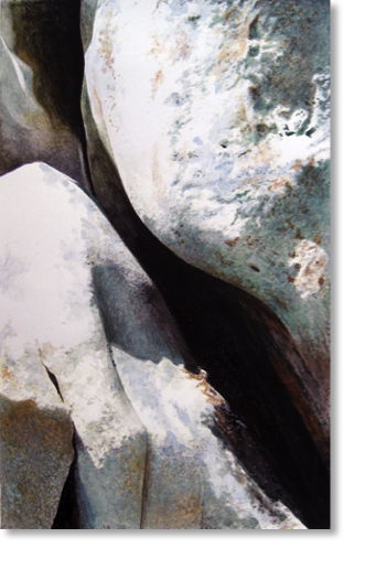 Capo Testa 1 (2007)
16 x 26 cm
watercolour & ink on paper